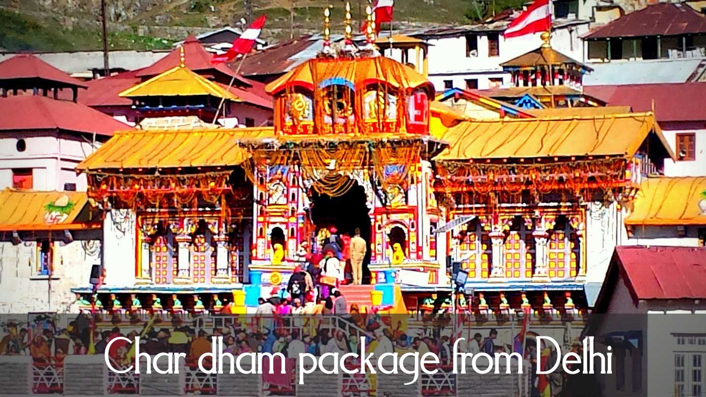 char dham tour package from delhi