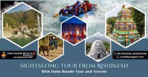 Sightseeing tour from Rishikesh