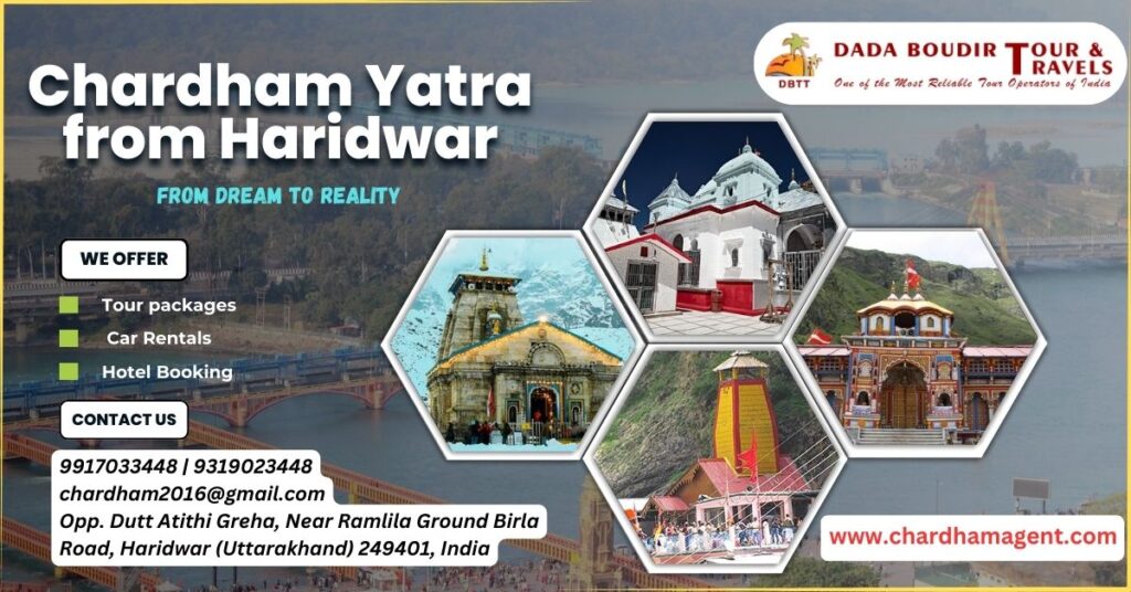 Chardham Yatra tour from Haridwar